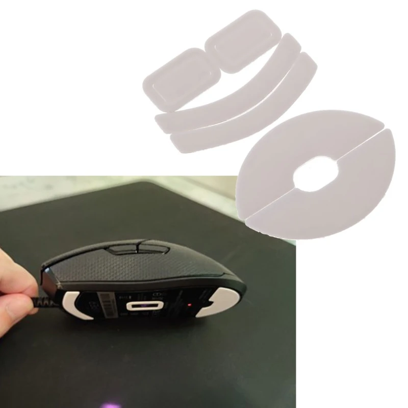 

Tiger Gaming Mouse Feet Mouse Skate For Razer Viper White Mouse Curve Edge