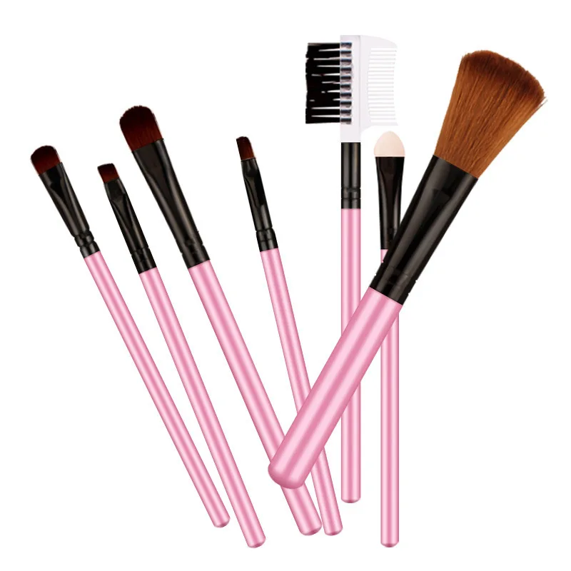 Boquanya Makeup Tools Set Makeup Brush 7 Pieces Blush Brush Eyeshadow Brush mei fen shua Beauty Manufacturers