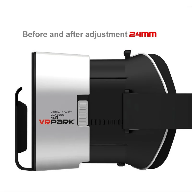 VRPARK V5 Очки виртуальной реальности VR очки гарнитура 3D для 4 0 6 дюймовый смартфон