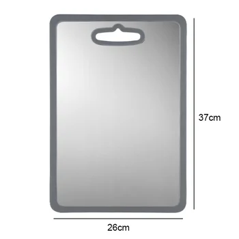 

Kitchen Double-sided Stainless Steel Cutting Board Chopping Blocks Cooking Tools Double-sided Chopping Block 2020