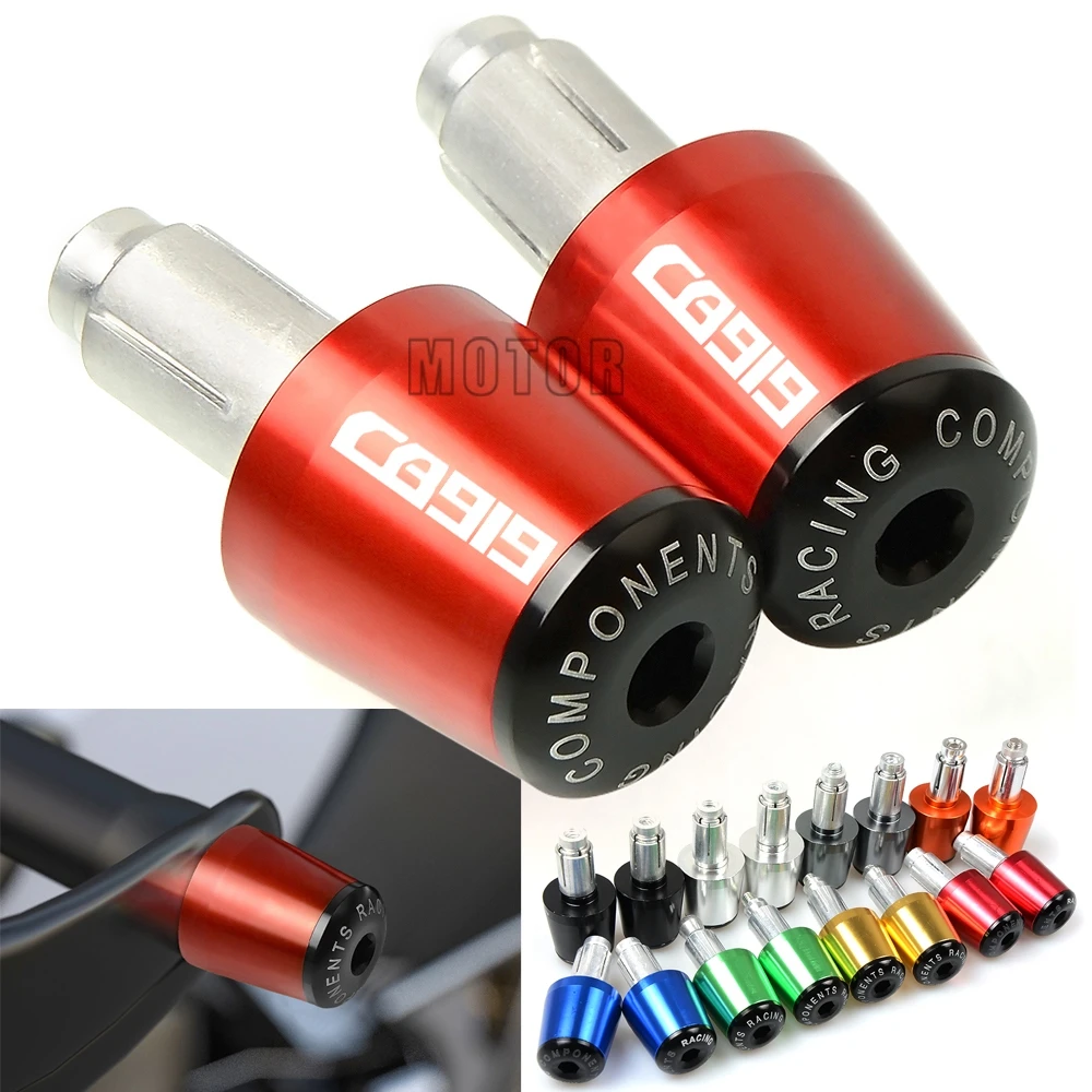 For Honda CB919/CB900F Hornet 2002-2007 2003 2004 2005 2006 CB 919 900 F Motorcycle 7/8&quot22mm Handlebar Grips Cap Handle Bar Ends |