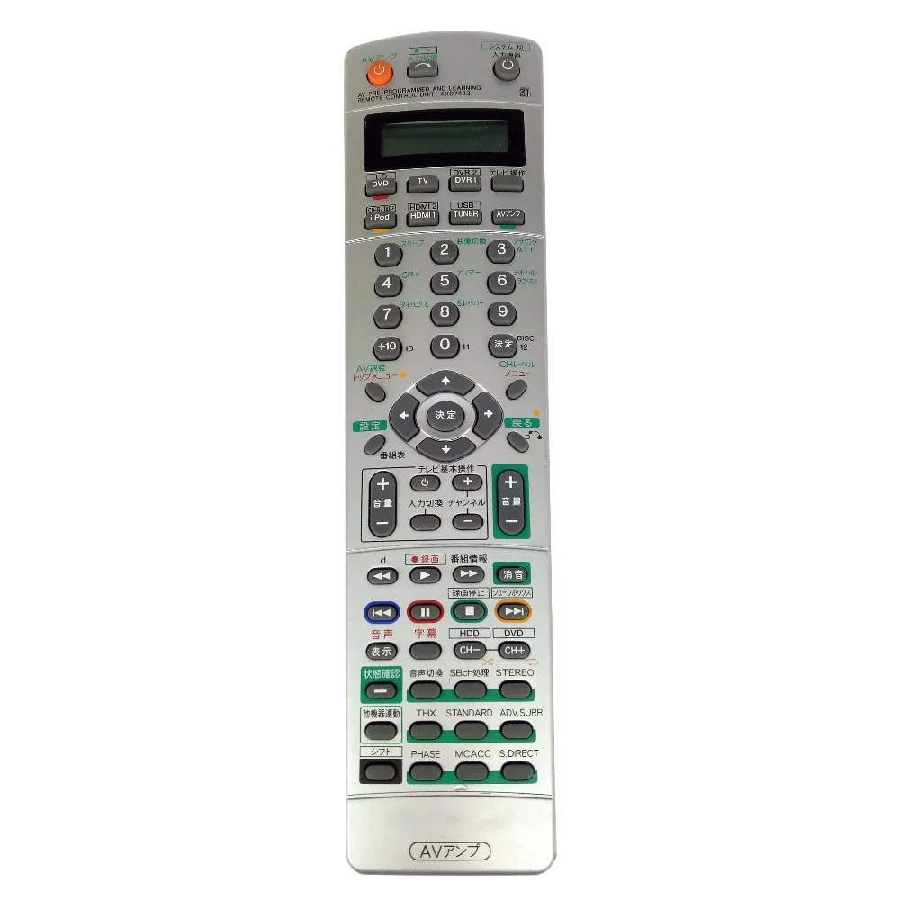 

Used Original Remote Control fit for PIONEER Audio/Video Receiver AXD7433 for VSA-AX4AH DVD surround expansion machine Japanese