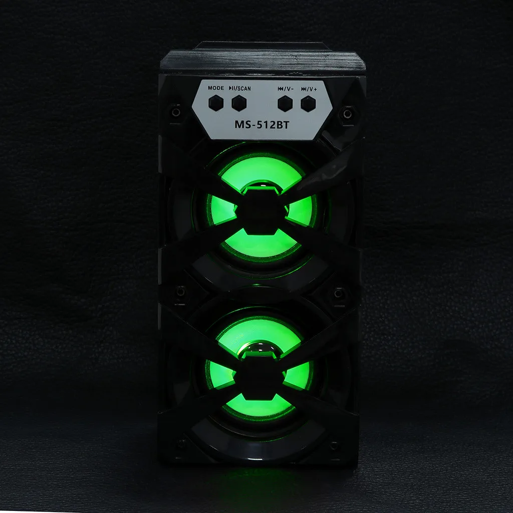Динамик наружный Bluetooth портативный динамик супер бас с USB/TF/AUX/FM радио наружный аудио динамик s для ПК Phone-L1209