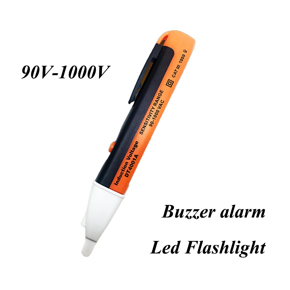 

New Digital 90-1000V AC Voltage Detectors Non-Contact Tester Pen Tester Meter Volt Current Electric Test Pencil