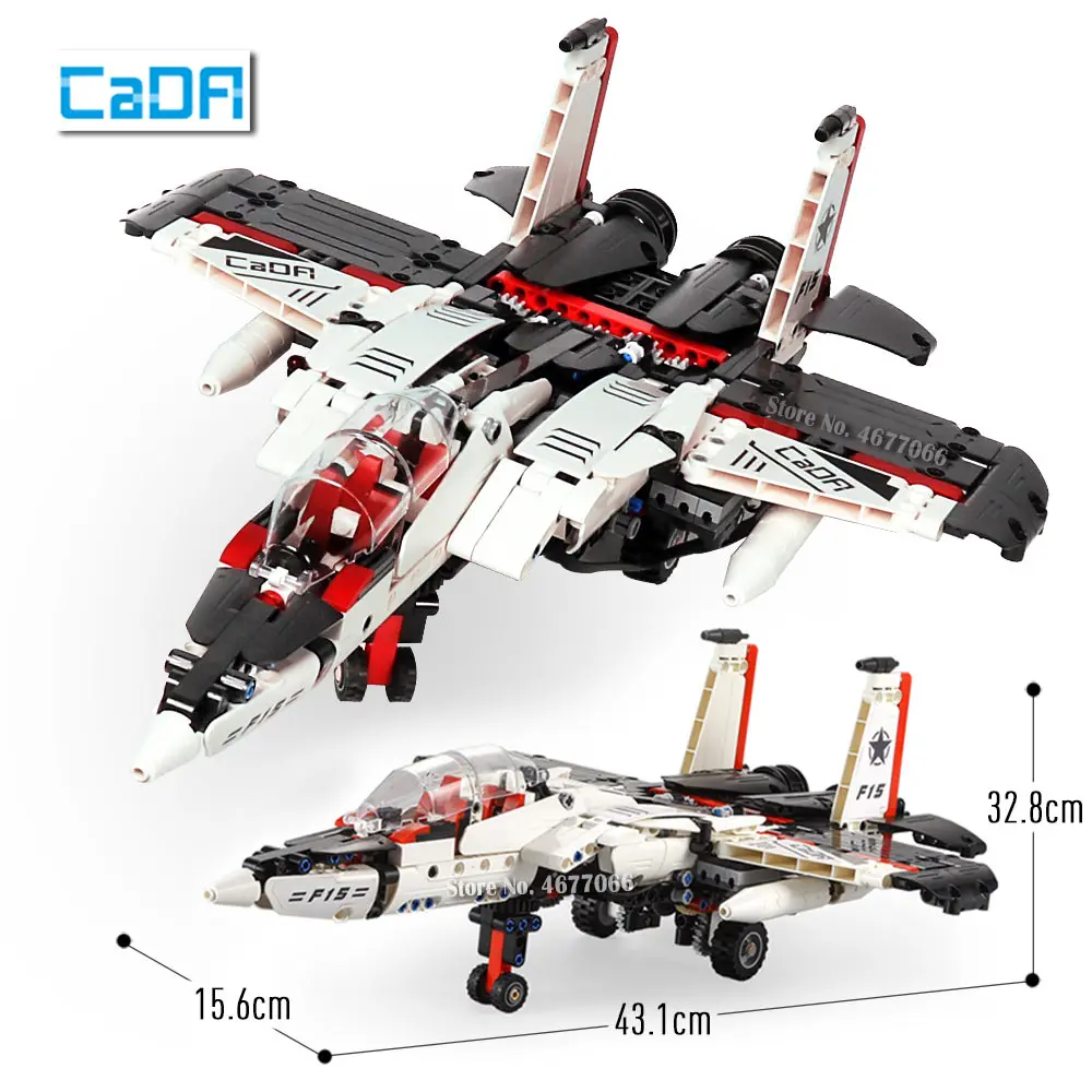 Модель строительные блоки legoed rc пульт дистанционного управления Самолет