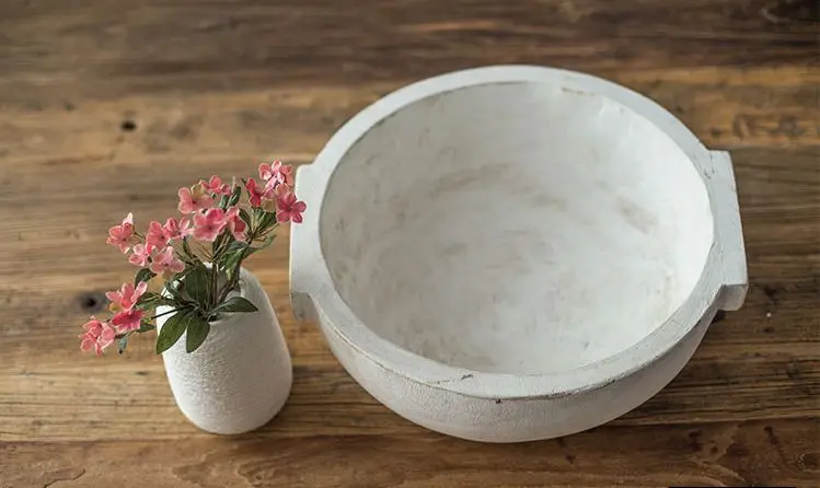 Neonatal photography props primary color wood studio baby full moon photo props barrel baby photo props