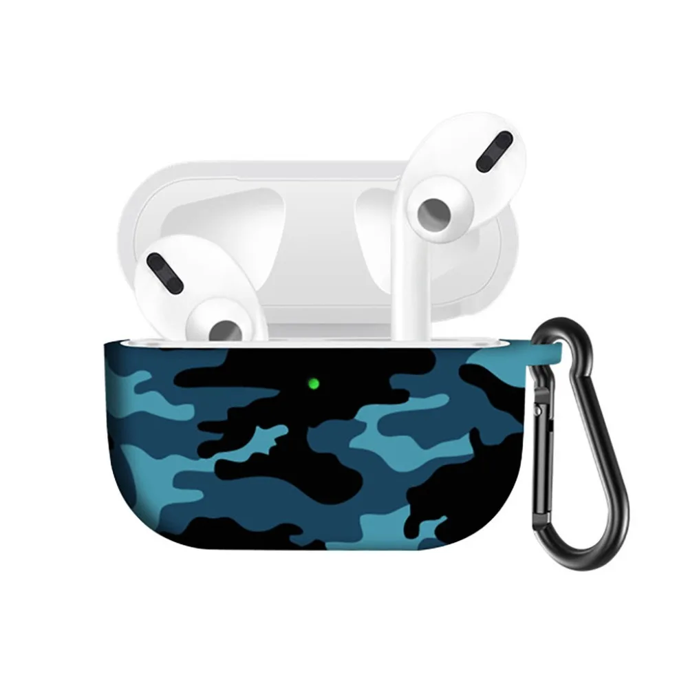 Для Apple AirPods Pro цветная Беспроводная зарядная коробка Силиконовая Защита от царапин bluetooth гарнитура защитный чехол для AirPods 3