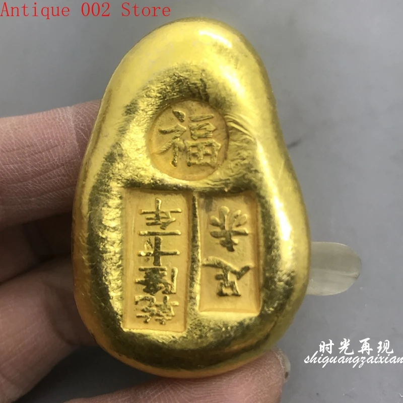 

High-quality antique gold ingot coins collectibles