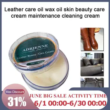 

1pc High Quality Leather Beauty Care Cream Sofa Leather Cleaning Cream Cleaner Oil Care Refurbishing Wax Maintenance W8Y7