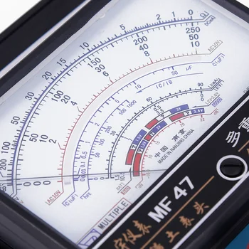 

Analog Ammeter Ohmmeter Tester Meter Voltmeter Battery Digital Multimeter DC