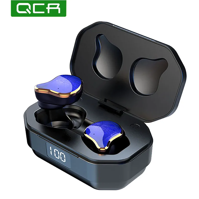 

MG QCR G01 Wireless Headphone 5.0 TWS Bluetooth Earphone True Wireless Stereo EarBud Sports Handsfree Earphone With Charging Mic