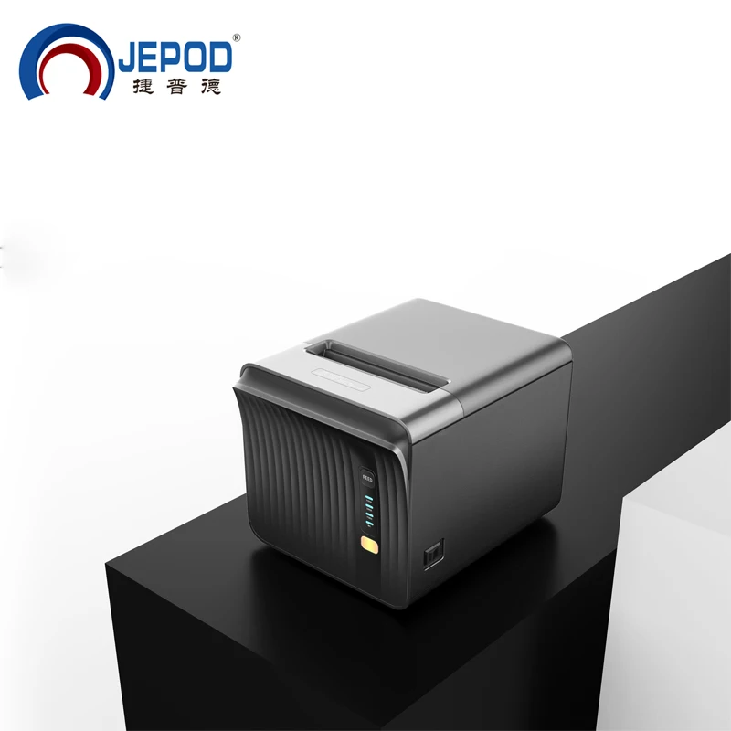 JEPOD P80A высококачественный 80 мм Термальный чековый принтер для банкнот кухонный Ресторан POS принтер с функцией автоматического резака