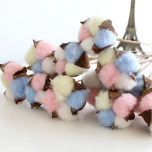 

5pcs/lot 62cm Artificial Cotton Flowersingle Branch Simulation Flower Diy Wedding Decoration For Home Party Office