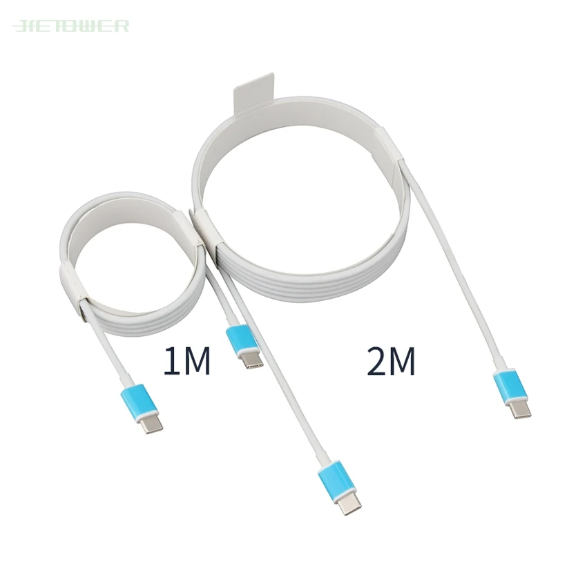 50 шт./партия кабель type C-type C зарядка PD провод USB C type-c до 8Pin кабель для Macbook для IPhone X 7 8 XS Max XR samsung S9