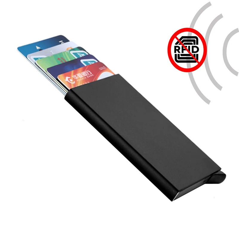 Anti Theft RFID Blocking Wallet NFC IC ID Business