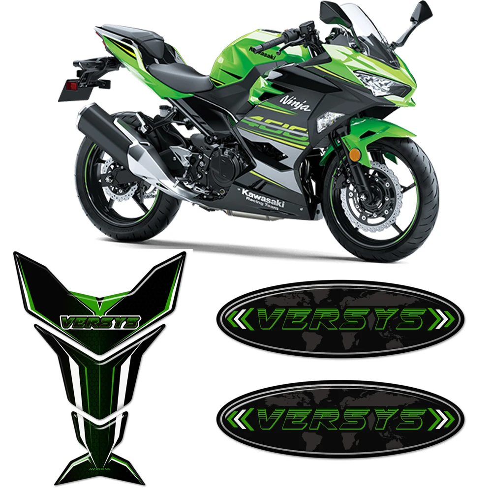 Наклейки VERSYS для Kawasaki 300 400 650 1000 VERSYS-X защита лобового стекла 250 2017 бака багажа 2018 2019