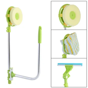 

Multi-Functional U Shape Telescopic High-rise Window Glass Cleaner Dust Brush For Washing Window Mirror Cleaning Tool Dropship