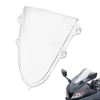 

Motorcycle Windshield Windscreen For Yamaha YZF R15 V3 2017-2019 2018 Clear/Black