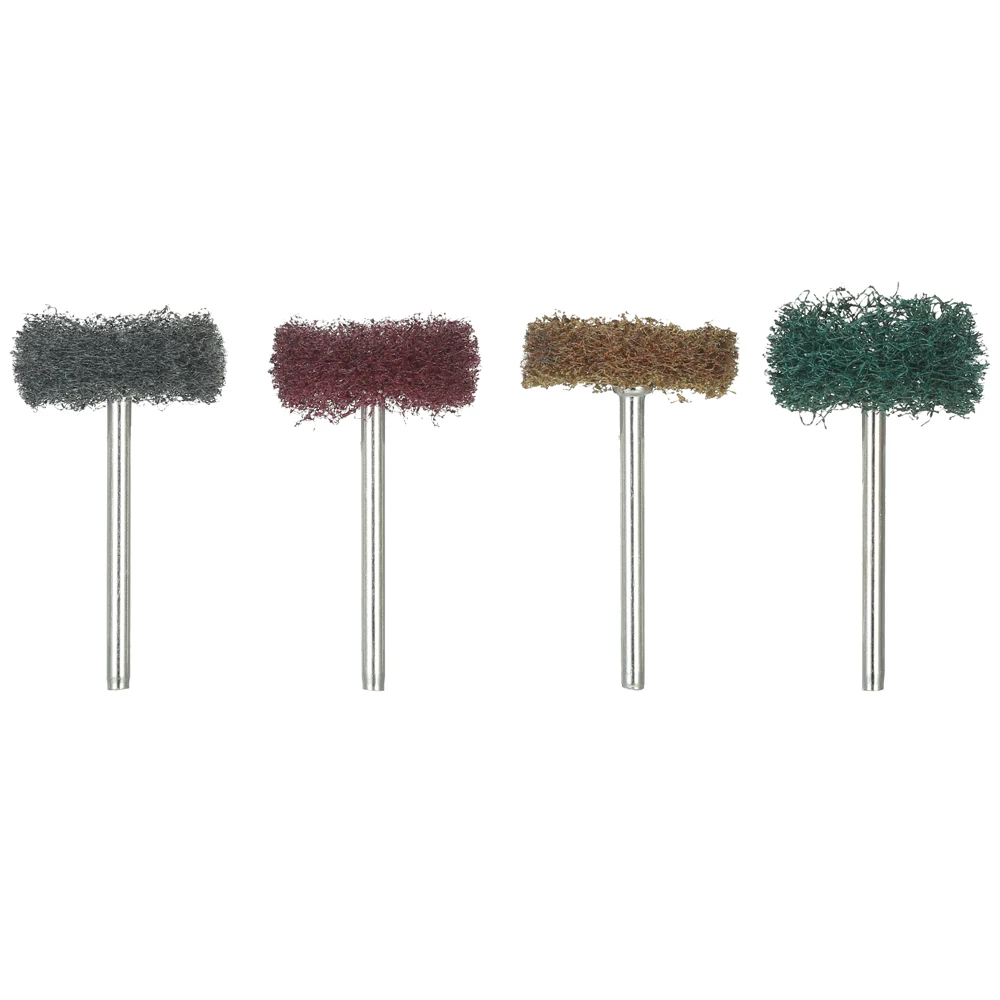 12PCS Electric grinder drill Accessories Mini Brush Scouring Pad Abrasive Wheel Sanding Head Buffing Polishing Wheel
