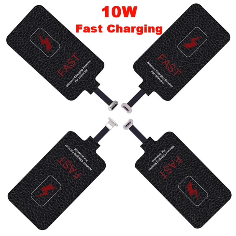 5V 2A 10W Qi Wireless Charger Receiver for charger Pad Coil Type C USB C for 3