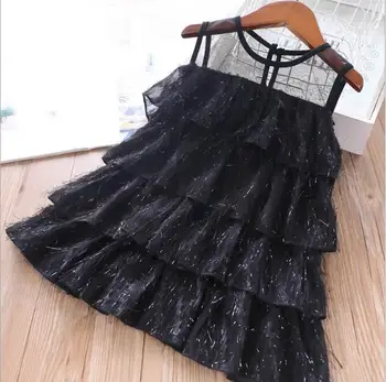 

summer girls solid color tassel party tutu dresses children princess dress kids dress for girl children clothes wholesale