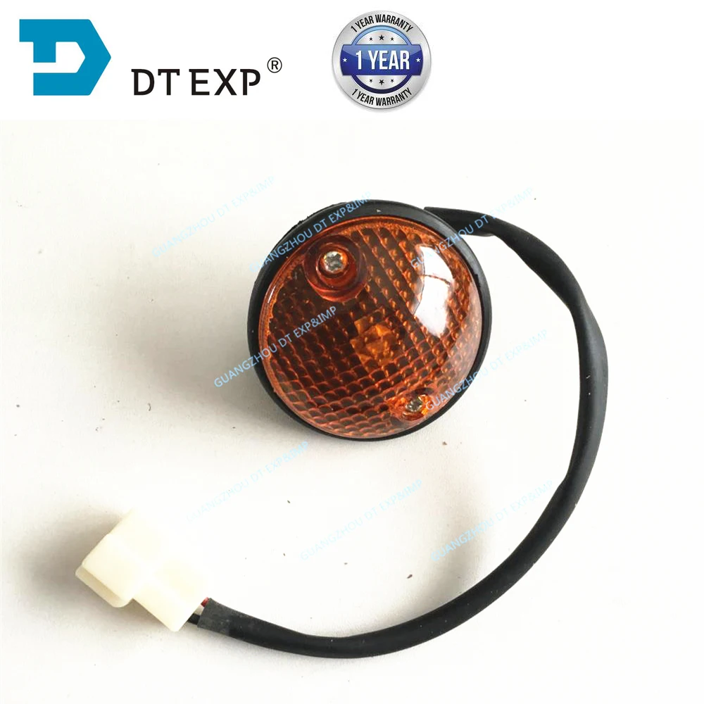 Юбка светильник MB831091 214-1415 круглый желтый V32 fenderlamp для pajero боковая лампа для MONTERO fender-лампа с лампой 1989-1999