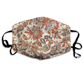 

Mouth Mask Orange Flower Print Masks - Breathable Adjustable Windproof Mouth-Muffle, Camping Running For Women And Men