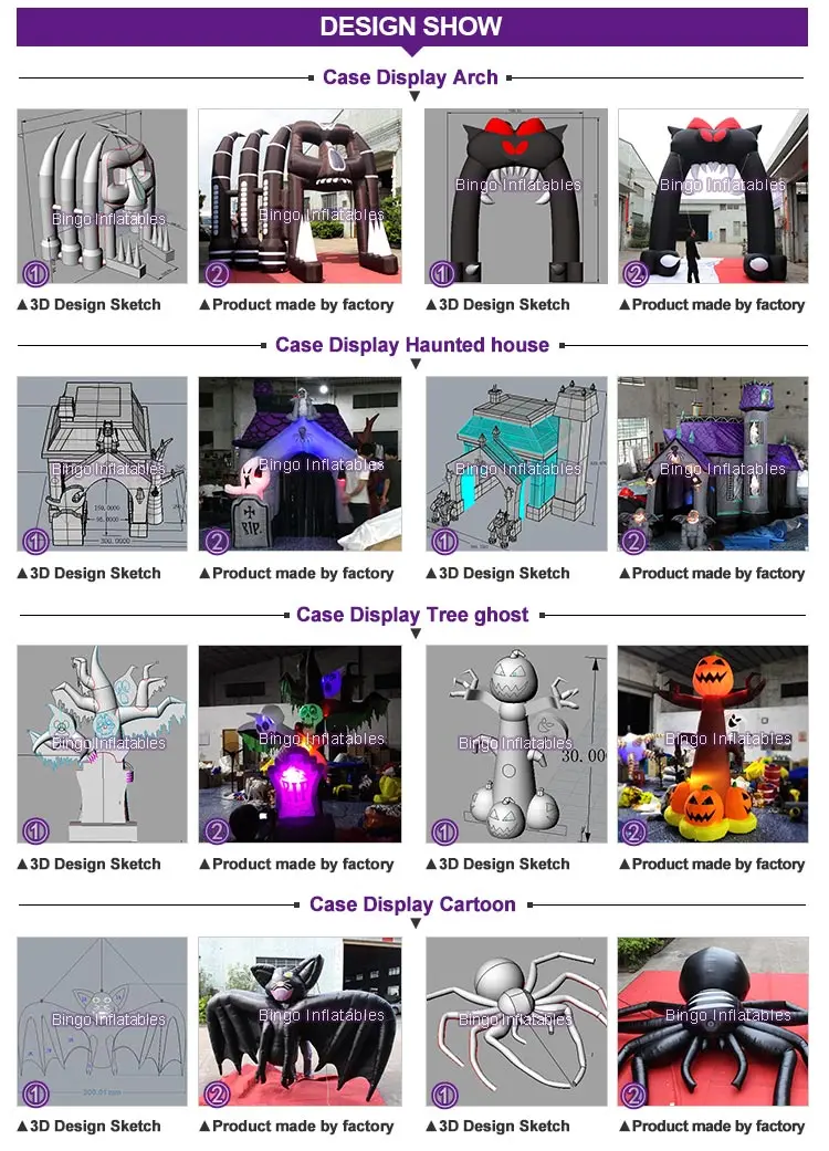 Inflatable Halloween black cat  (1)