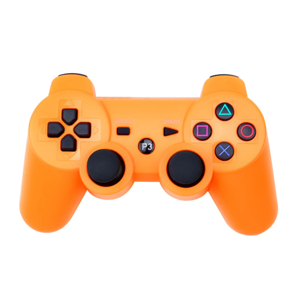 Беспроводной bluetooth-контроллер для sony PS3 геймпад для игровой станции 3 джойстик для sony Playstation 3 PC для Dualshock контроллер - Цвет: Type2 orange