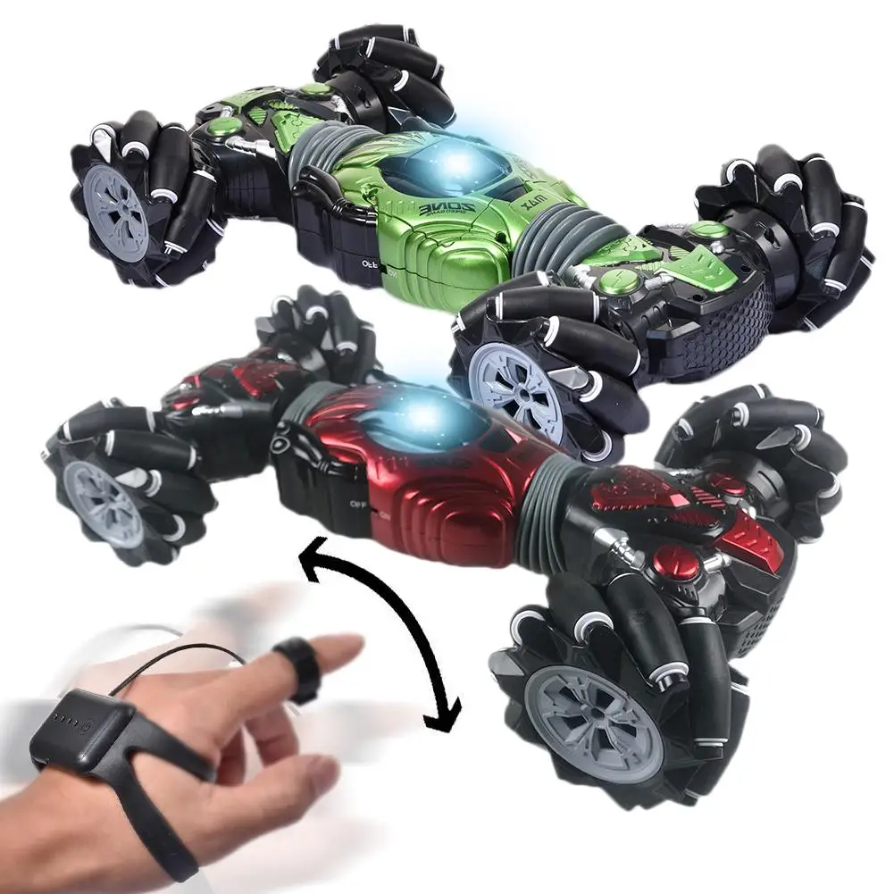 

Remote Control Car Rechargeable Gesture Sensing Side Driving Twisting Drift Stunt Car Off-road Vehicle With Watch Control