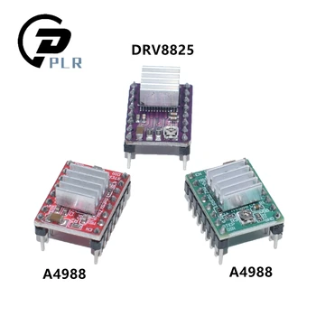 

100PCS 3D Printer Parts Reprap A4988 DRV8825 Stepper Motor Driver Module With HeatSink Stepstick DRV8825 Compatible StepStick