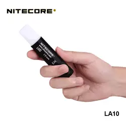 Nitecore LA10 помада в форме CREE XP G2 360 градусов освещения Мини АА фонарь для кемпинга с втянутым диффузором и магнитным хвостом