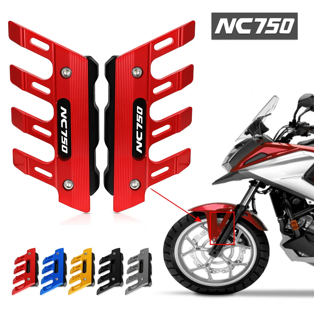 

FOR HONDA NC750 S X NC750S 2001 2002 2003-2021 2020 Motorcycle CNC mudguard side protection block front fender anti-fall slider