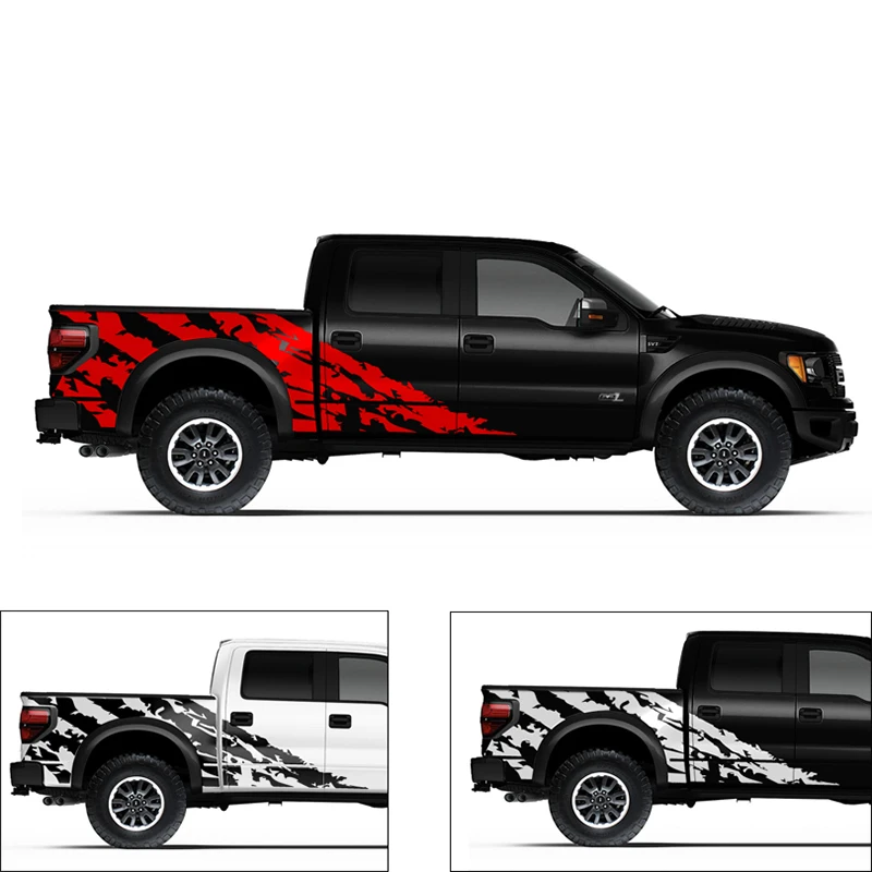

Car Racing Sport Body Door Trunk Sticker Decal Vinyl Graphics for Ford F150 F-150 2009-2014