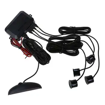 

LED Parking Aid Reversing Warning with 4 Sensors - Black