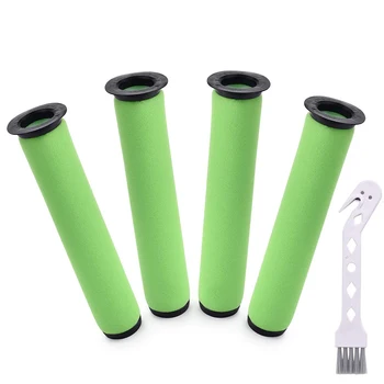 

4 Pcs Replacement Filters for Gtech Dirt Bin Stick Filter for AirRam MK2&Air Ram MK2 K9 Cordless Vacuum Cleaner Filters