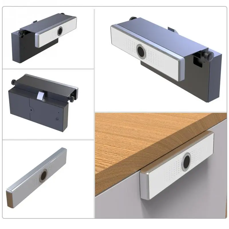 

Door Mini Safe Wardrobe Fingerprint Lock Intelligent Anti Theft Office Home Living Household Electric Drawer Cabinet Desk Smart