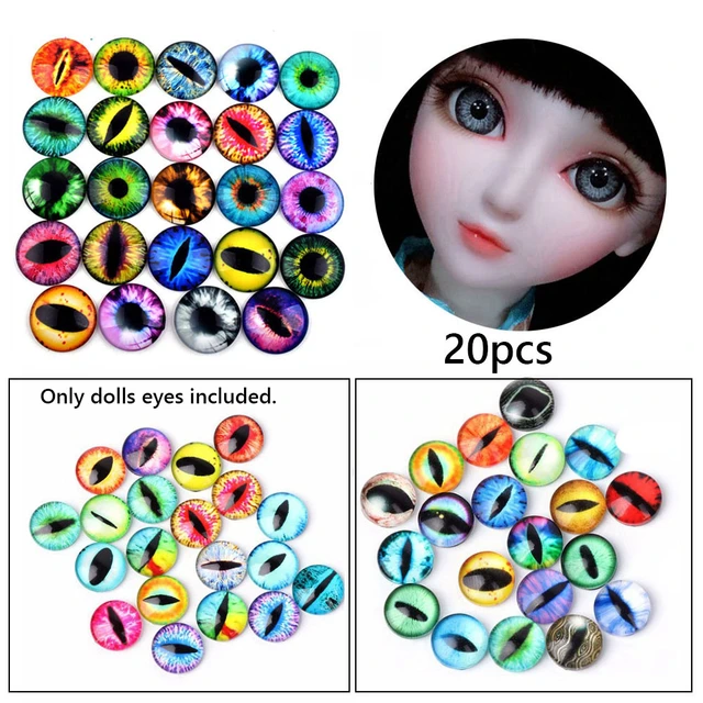 BJD Doll 6mm Round Glass Eyes Eyeballs for Doll DIY Making Crafts Supplies  - AliExpress