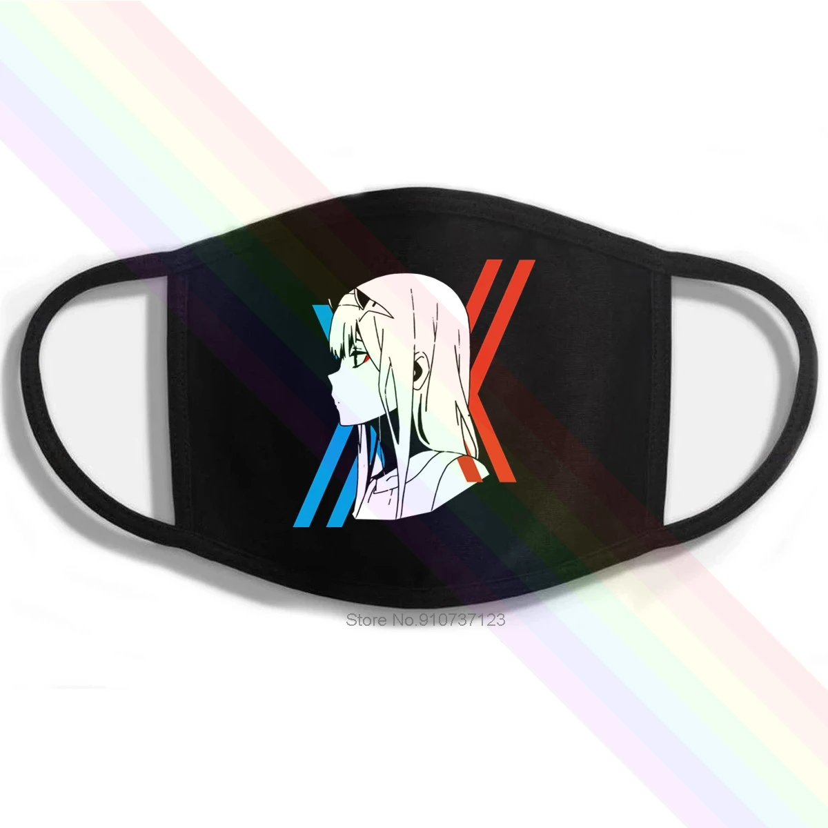 Новинка моющаяся дышащая многоразовая фотография Zero Two Logo Printing | Аксессуары для