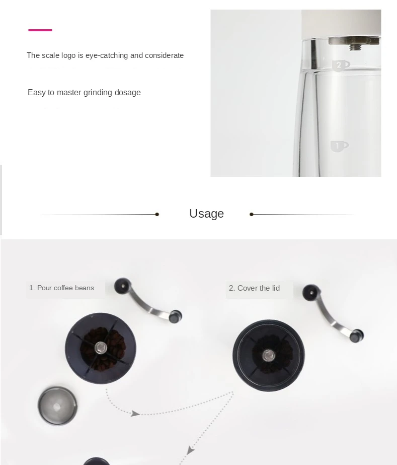 H31d199f83143424ab82730287ed5c5c7f Coffee Machine HARIO Japanese Portable Powder Coffee Grinder Ceramic Core-grinding Household Manual Grinding Coffee Beans MSS