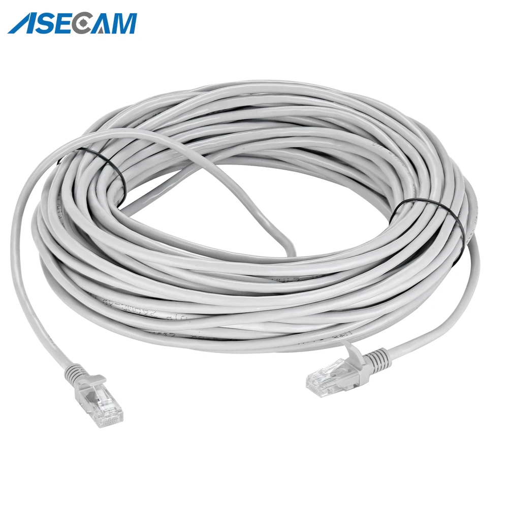 Rj45 POE кабель Ethernet сетевой Интернет-патч наружные LAN провода расширитель CCTV