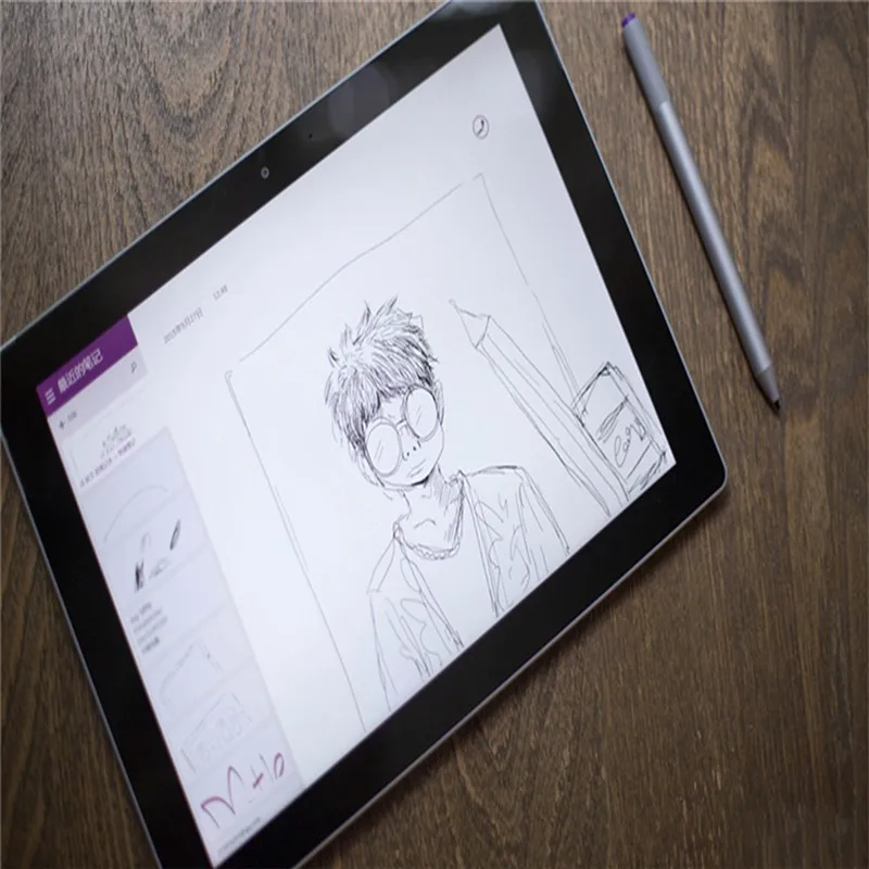 Microsoft Surface Pro ручка для поверхности 3 с более чем 250 уровнями чувствительности к давлению Рисование высокого качества
