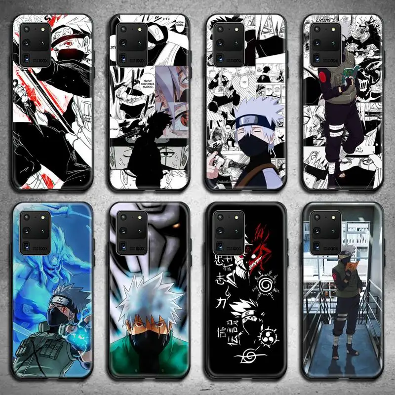 

Naruto Hatake Kakashi Phone Case for Samsung S20 plus Ultra S6 S7 edge S8 S9 plus S10 5G lite 2020