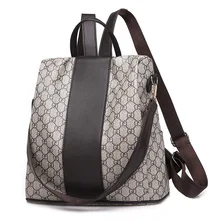 Новая стильная женская сумка, большой бренд, напечатанный рюкзак на одно плечо, многофункциональная сумка на плечо, корейский стиль, модная женская сумка