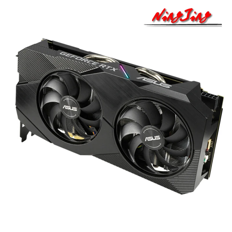 ASUS DUAL RTX2060 O6G EVO RTX 2060 GDDR6  6G  192 Bit Video Cards GPU Graphic Card DeskTop CPU Motherboard NEW O6G O12G latest graphics card for pc