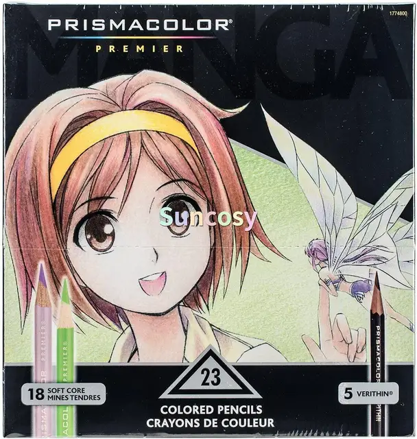 Prismacolor Metallic Colored Pencils Set, Pack of 12 count Metallic Colors,  Junior 4.0mm…