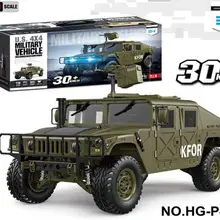 HG P408 1:10 2,4G 4WD 4X4 16CH 30 км/ч 60A RC US Jeep Army военный Hummer Rock гусеничный грузовик все аксессуары Запчасти