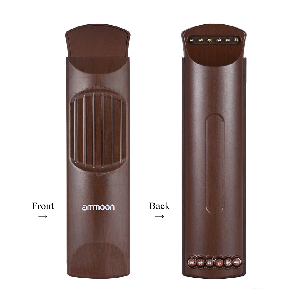 

Portable Pocket Acoustic Guitar Practice Tool Gadget Chord Trainer 6 String 4 Fret Model Rosewood Fretboard Wood Grain