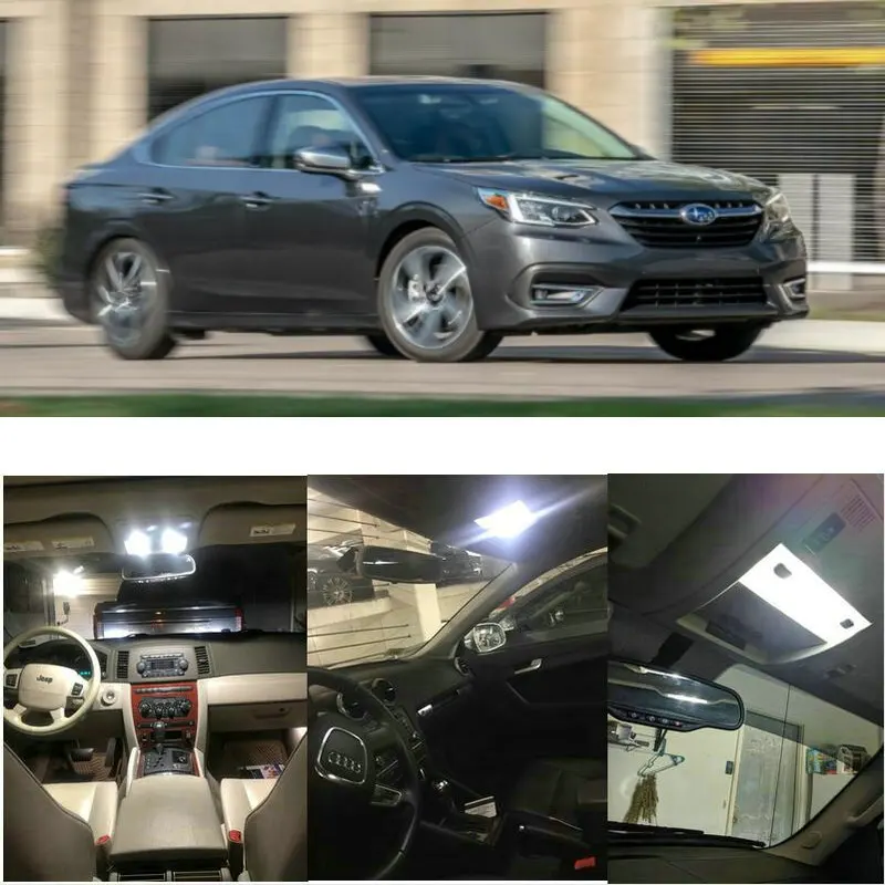 

Светодиодный внутренний автомобильный светильник s для 2020 Subaru Legacy, купольный светильник, освещение багажника, дверной светильник