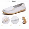 Summer Autumn Women Soft Genuine Leather Breathable Flats Non Slip on Casual Shoes with Round Toe for Mature Ladies Nurse 4
